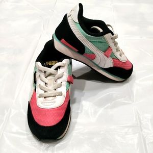 Puma Future Rider toddler slip on sneakers size 9c